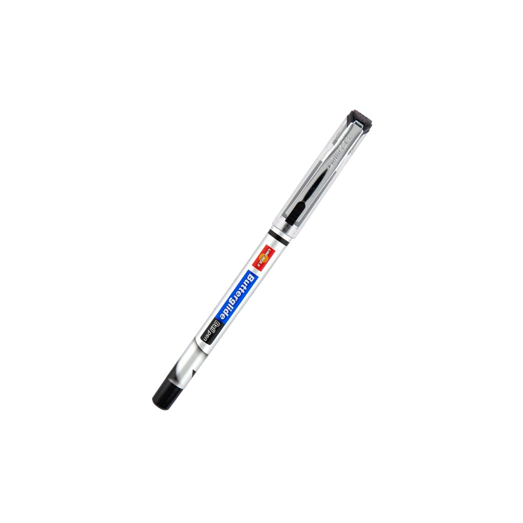 Ручка кулькова Unimax Butterglide, чорна (UX-122-01) Ручка кулькова Unimax Butterglide, чорна (UX-122-01)