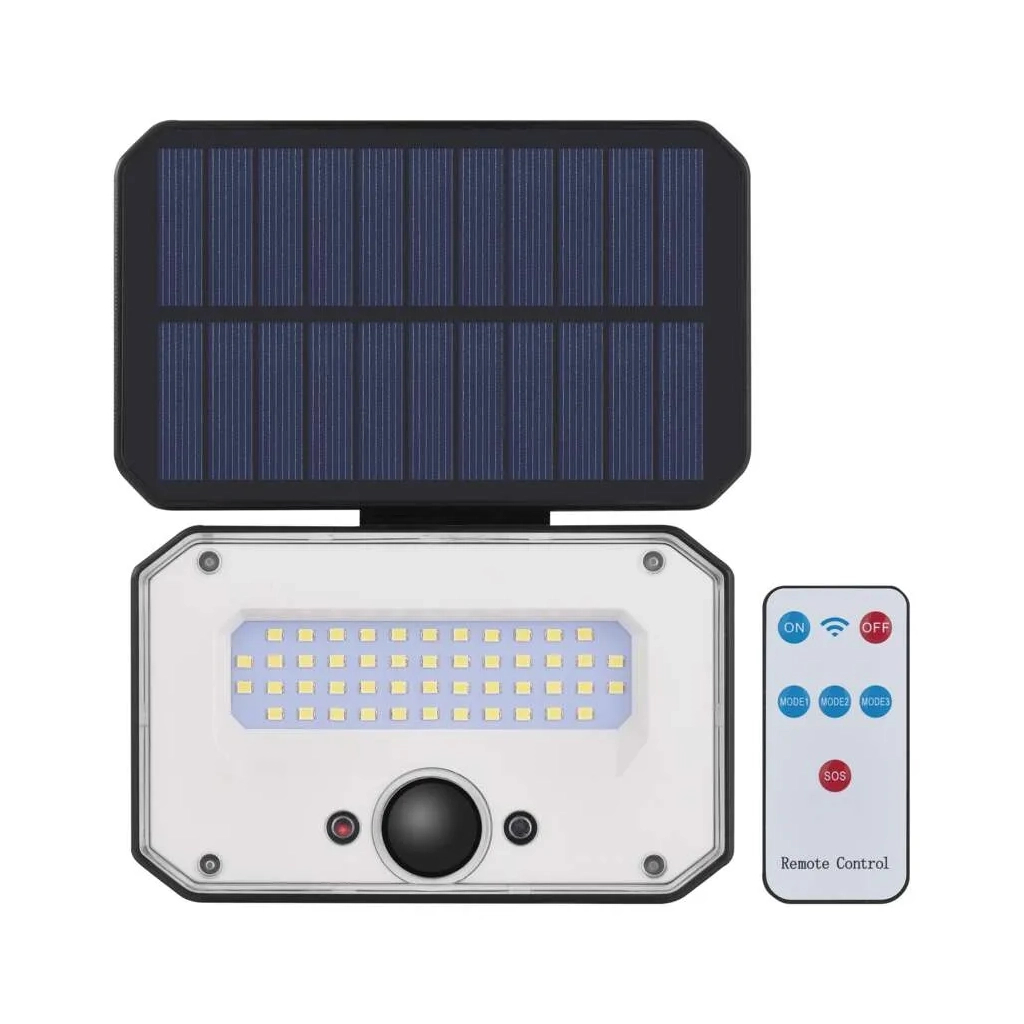 Прожектор EMOS сонячний світлодіодний 1500 лм IP54 4000K PIR (ZG132S)