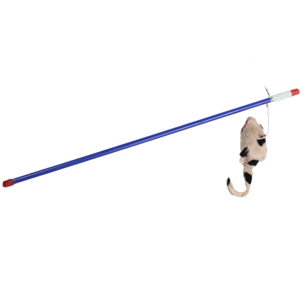 Іграшка для котів "FOX" Вудка-дражнилка "Мишка" (5901436131335)