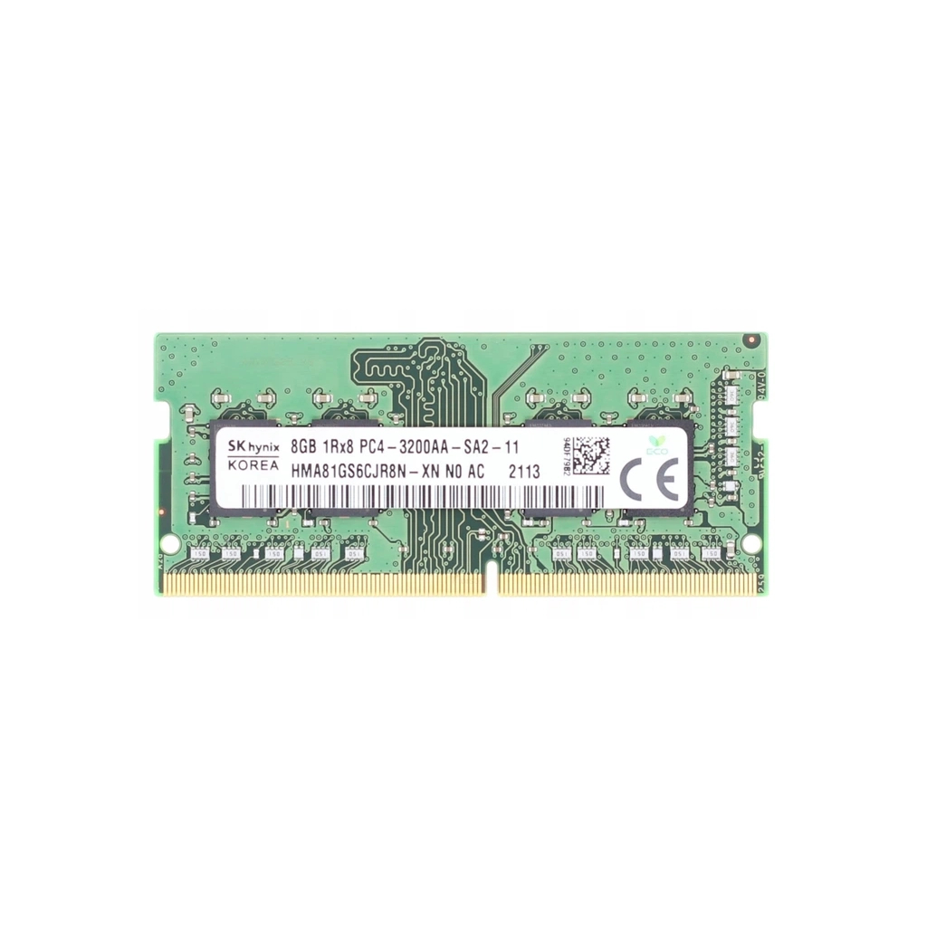 Модуль пам'яті для ноутбука SoDIMM DDR4 8GB 3200 MHz Hynix (HMA81GS6CJR8N-XN)