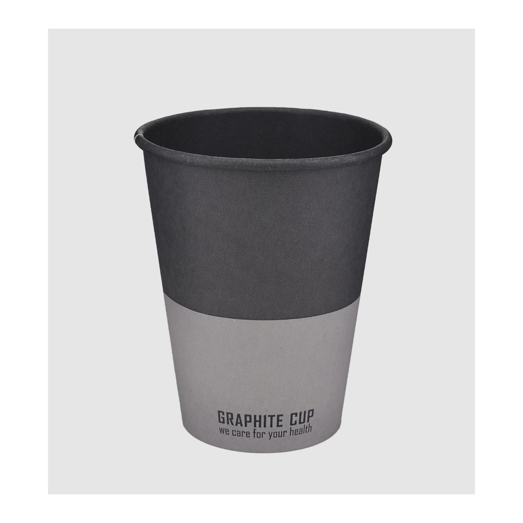 Стакани одноразові Buroclean GRAPHITE CUP паперові 400 мл 50 шт (1080046)