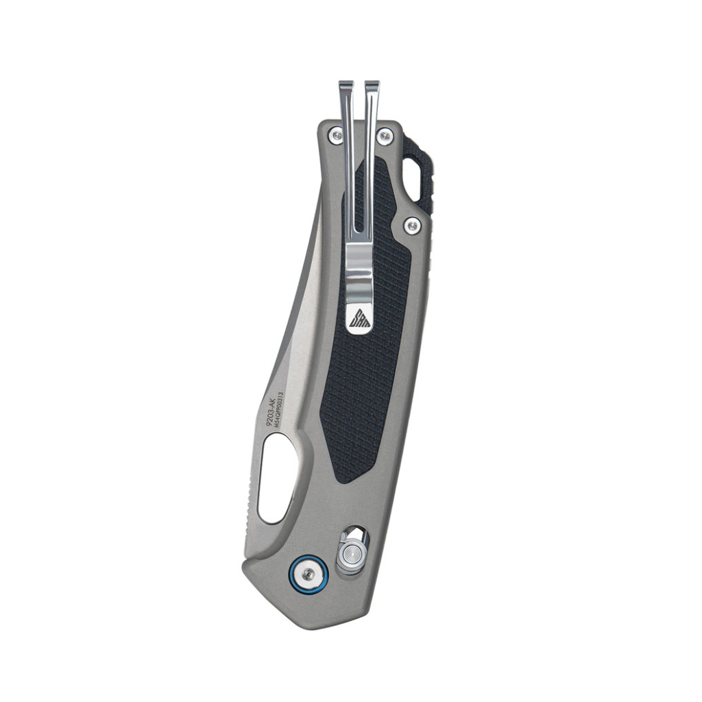 Ніж SRM Retriever 9203-AK, Black G10/Aluminium, Stonewash (9203-AK)