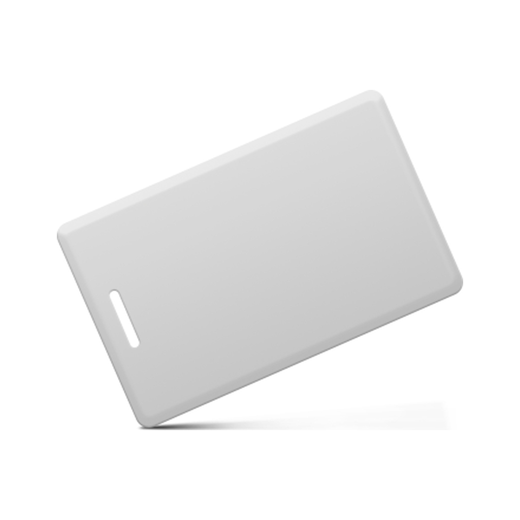 Безконтактна картка Merlion MIFARE, 13.56MHz, 1K, товщина 1.6mm, white, з прорізом (MF-1K толстая) Безконтактна картка Merlion MIFARE, 13.56MHz, 1K, товщина 1.6mm, white, з прорізом (MF-1K толстая)