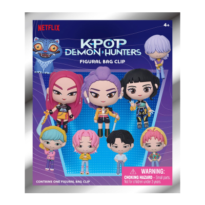 Брелок Monogram сюрприз K-Pop Demon hunters Кейпоп-мисливиці на демонів S1 (32775)