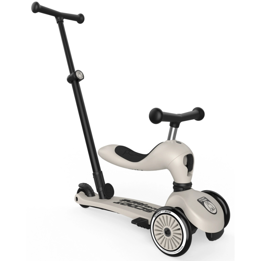 Самокат Scoot&Ride серії Highwaykick-1 Push and Go Miffy світло-сірий (SR-54155) Самокат Scoot&Ride серії Highwaykick-1 Push and Go Miffy світло-сірий (SR-54155)