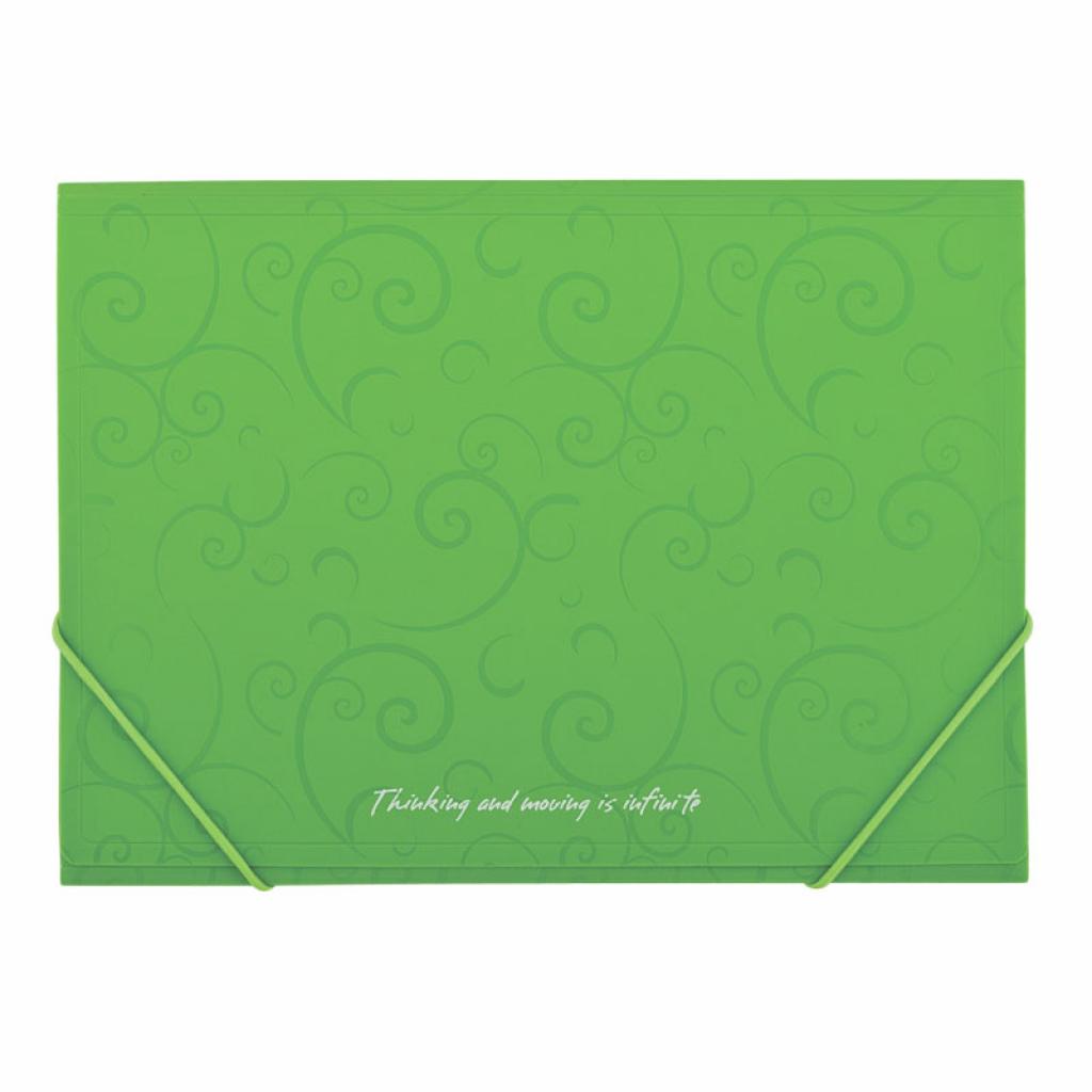 Папка на резинках Buromax А4, BAROCCO, light green (BM.3914-15) Папка на резинках Buromax А4, BAROCCO, light green (BM.3914-15)