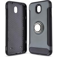 Чохол до мобільного телефона Laudtec для Samsung J7 2017/J730 Ring stand (blue) (LR-J730-BL)