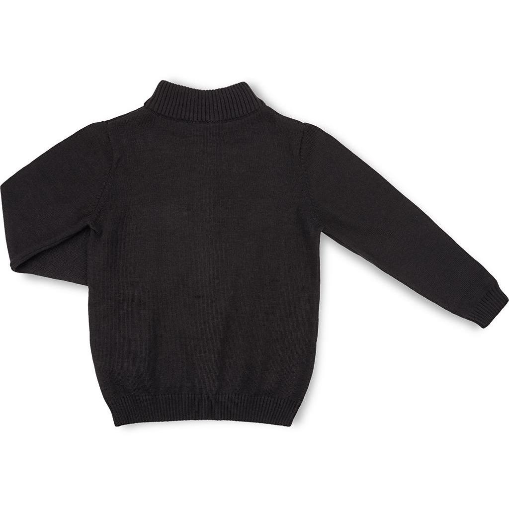 Кофта дитяча Na на блискавці в'язана (AFB1213-122B-black) Кофта дитяча Na на блискавці в'язана (AFB1213-122B-black)