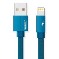 Дата кабель USB 2.0 AM to Lightning 1.0m Kerolla blue Remax (RC-094I1M-BLUE)