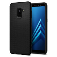 Чохол до мобільного телефона Spigen Galaxy A8 (2018) Case Liquid Air Matte Black (590CS22747)