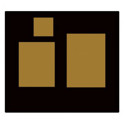 Chip for Canon 054H 2.3K Cyan WWM cartridge (JYD-CRG054HC)