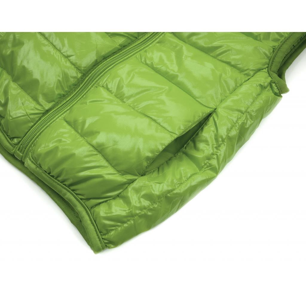Жилет дитячий Kurt пуховий з капюшоном (V-HT-580T-104-green)