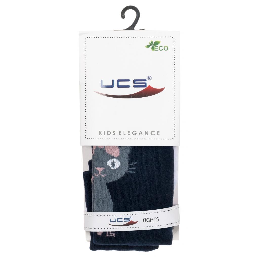 Колготки дитячі UCS Socks з котиком (M0C0301-2114-3G-blue)