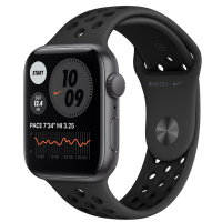 Смарт-годинник Apple Watch Nike SE GPS, 44mm Space Gray Aluminium Case with Anthr (MYYK2UL/A)