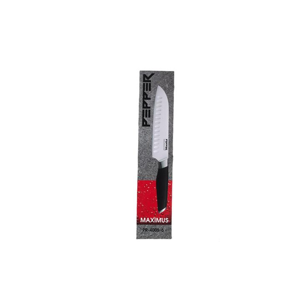 Кухонний ніж Pepper Maximus Сантоку 17,5 см PR-4005-6 (111205) Кухонний ніж Pepper Maximus Сантоку 17,5 см PR-4005-6 (111205)