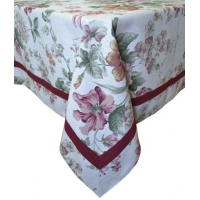 Tablecloth Provence with edging Gloria Rose 136x180 cm (4823093419704)