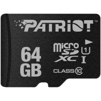 Карта пам'яті Patriot 64GB microSD class10 UHS-I (PSF64GMDC10)