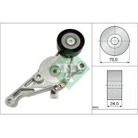 Belt tensioner with roller INA 534 0151 10