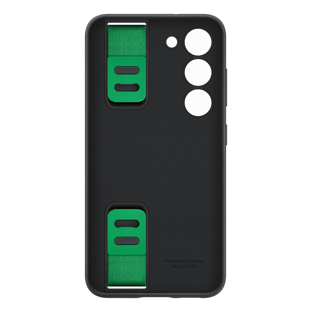 Чохол до мобільного телефона Samsung Galaxy S23 Plus Silicone Grip Case Black (EF-GS916TBEGRU) Чохол до мобільного телефона Samsung Galaxy S23 Plus Silicone Grip Case Black (EF-GS916TBEGRU)