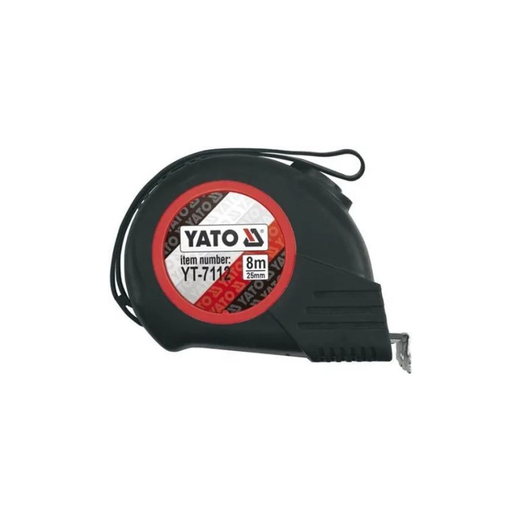 Рулетка Yato 8м х 25мм (YT-7112) Рулетка Yato 8м х 25мм (YT-7112)