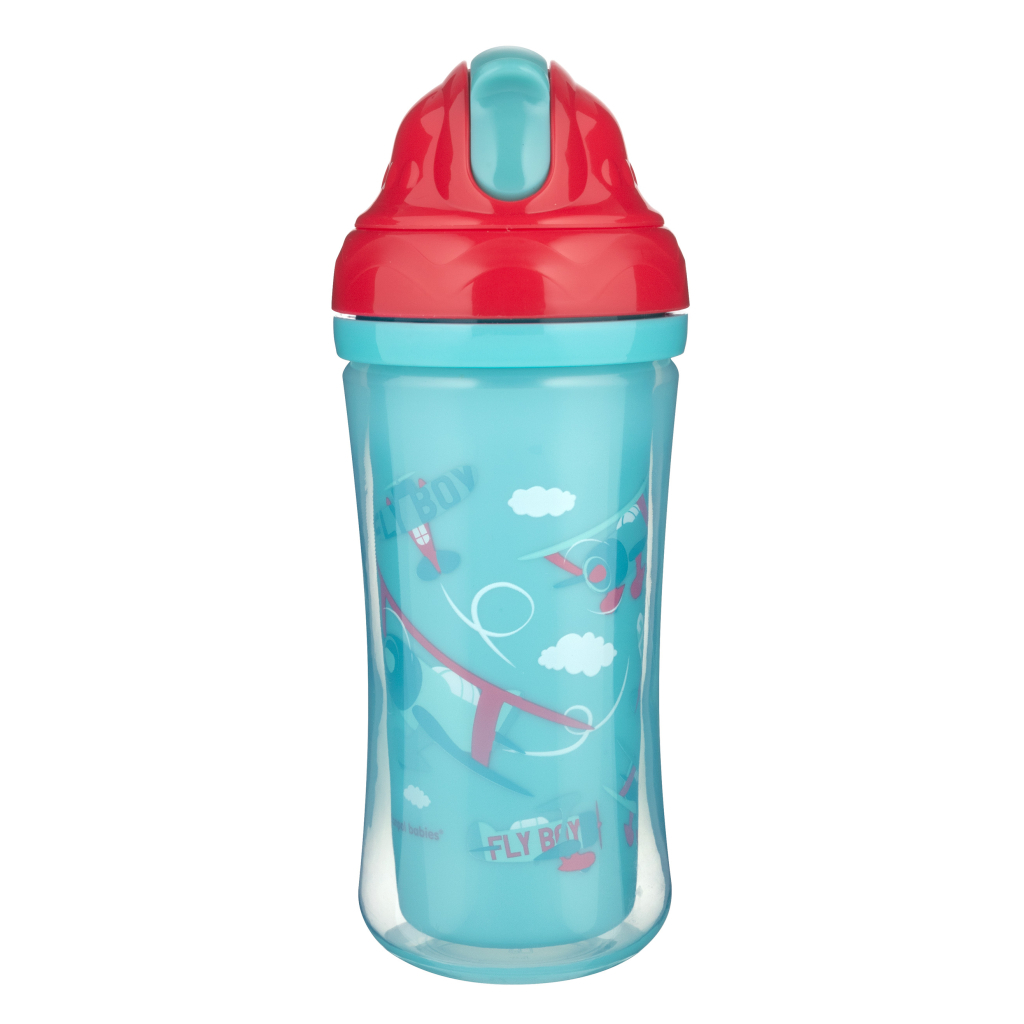 Поїльник-непроливайка Canpol babies Літак подвійна стінка із силіконовою трубочкою 260 мл (74/052) Поїльник-непроливайка Canpol babies Літак подвійна стінка із силіконовою трубочкою 260 мл (74/052)