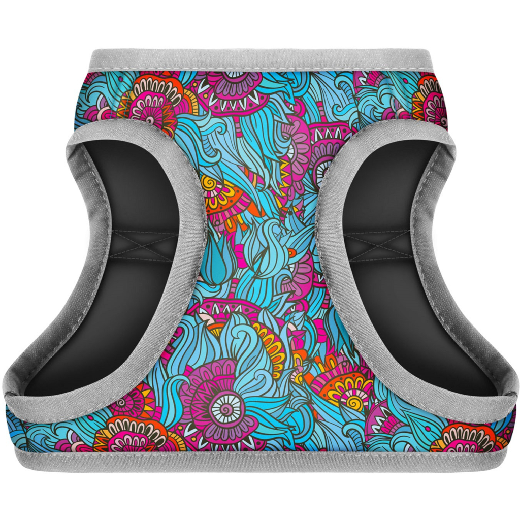 Шлея для собак WAUDOG Clothes з QR паспортом "Літо" XS4 (2977)