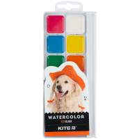 Акварельні фарби Kite Dogs 12 кольорів (K23-061)