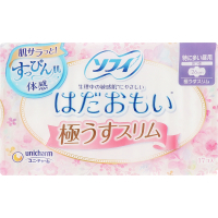 Hygienic pads Sofy Hadaomoi ultra-thin with wings 17 pcs. (4903111367610)
