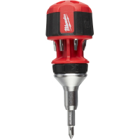 Milwaukee screwdriver set with ratchet short 8 in 1 (4932471868)