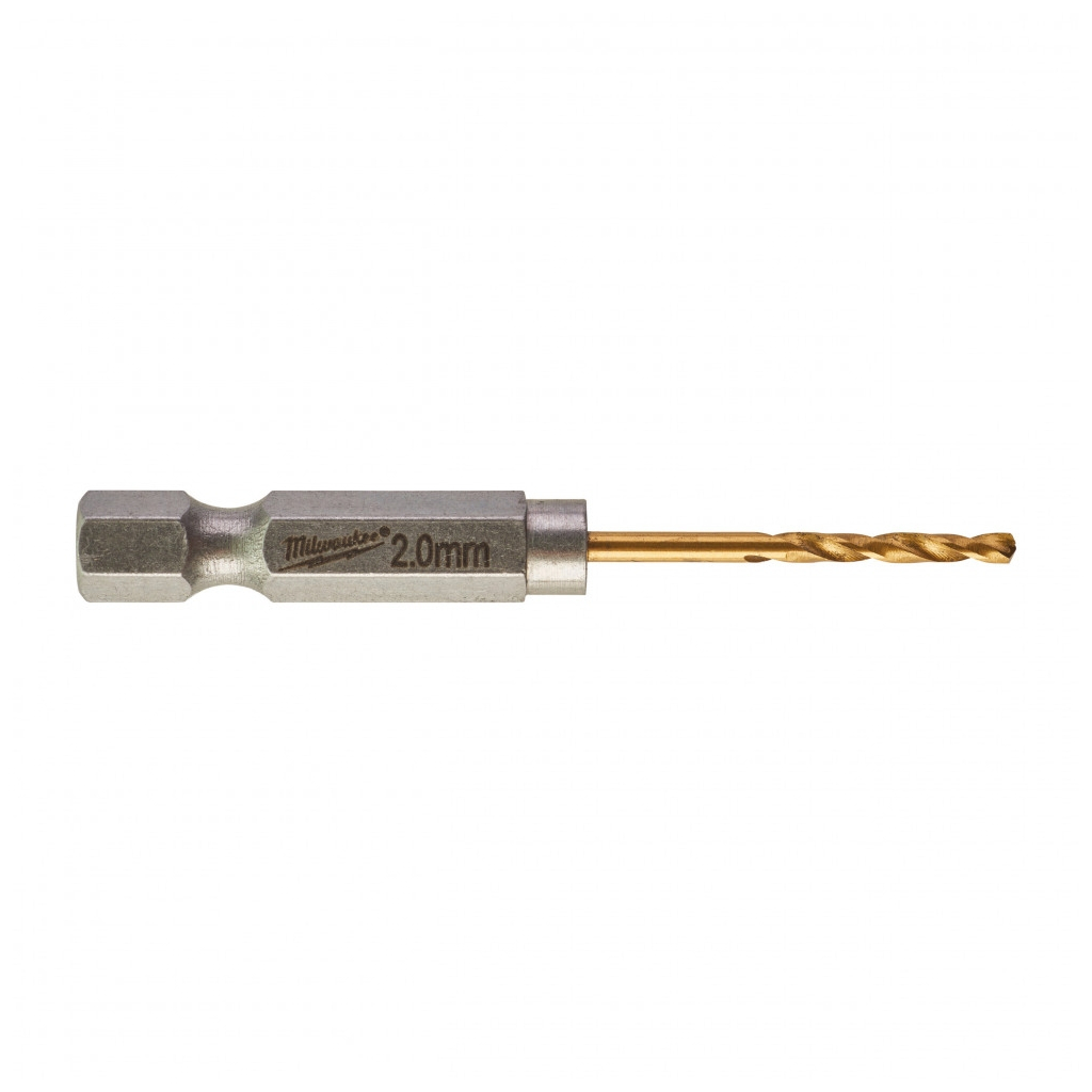 Свердло Milwaukee по металу RedHEX HSS-G TiN, 2,0 мм (2шт) (48894703)