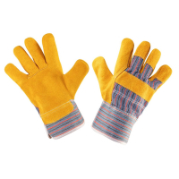 Protective gloves Neo Tools cowhide, p.10.5, yellow (97-650)