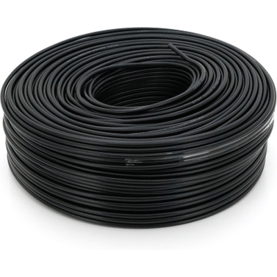 Кабель комбінований Ritar КСВ-1, 2*0,22, black, 200м (RT-КСВ-1+2*0,22НОВИНКА)