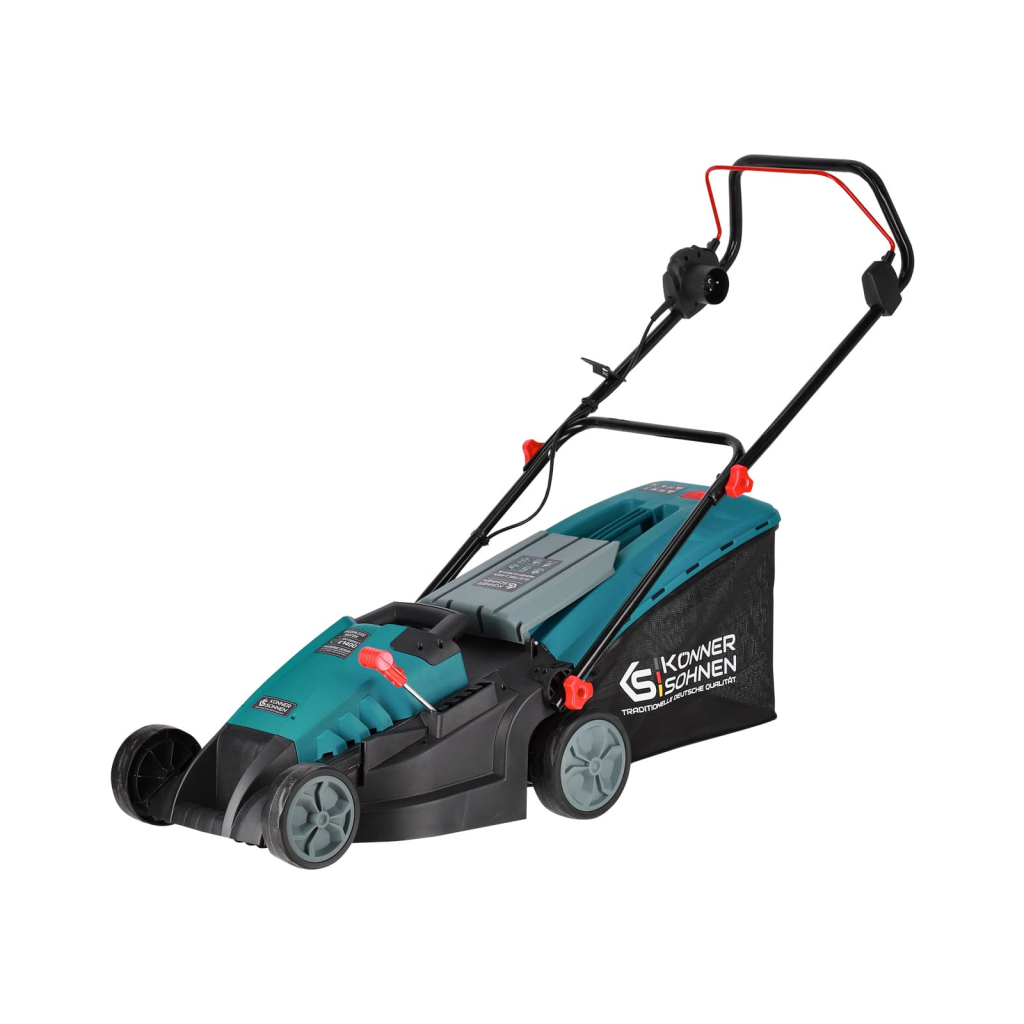 Газонокосарка Konner&Sohnen KS 38LM-BL 1400Вт 38см 25-65мм 230-240В 50л 3000об/хв (KS38LM-BL)