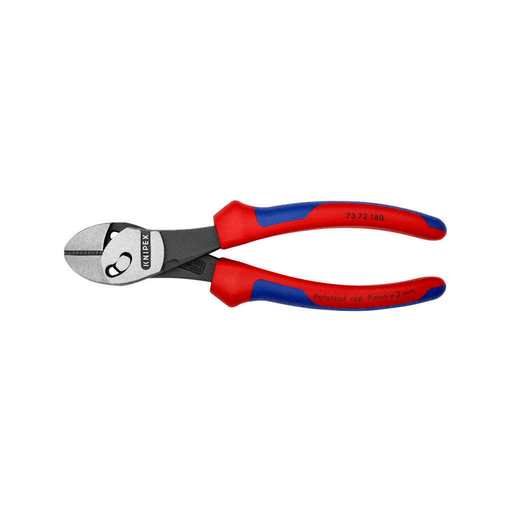 Кусачки KNIPEX бічні TwinForce (73 72 180)