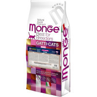 Dry food for cats Monge Cat Bwild Low Grain Kitten Goose meat 10 kg (8009470005180)