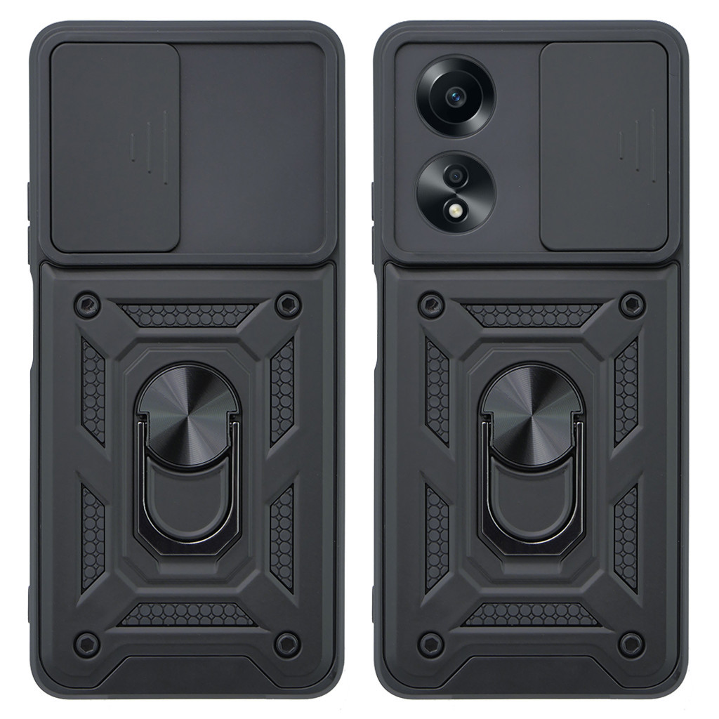 Чохол до мобільного телефона BeCover Military Oppo A38 Black (710714) Чохол до мобільного телефона BeCover Military Oppo A38 Black (710714)