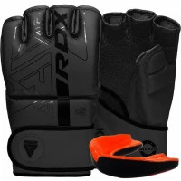 Рукавички для MMA RDX F6 Kara Matte Black Plus L/XL (GSR-F6MB-L/XL+)