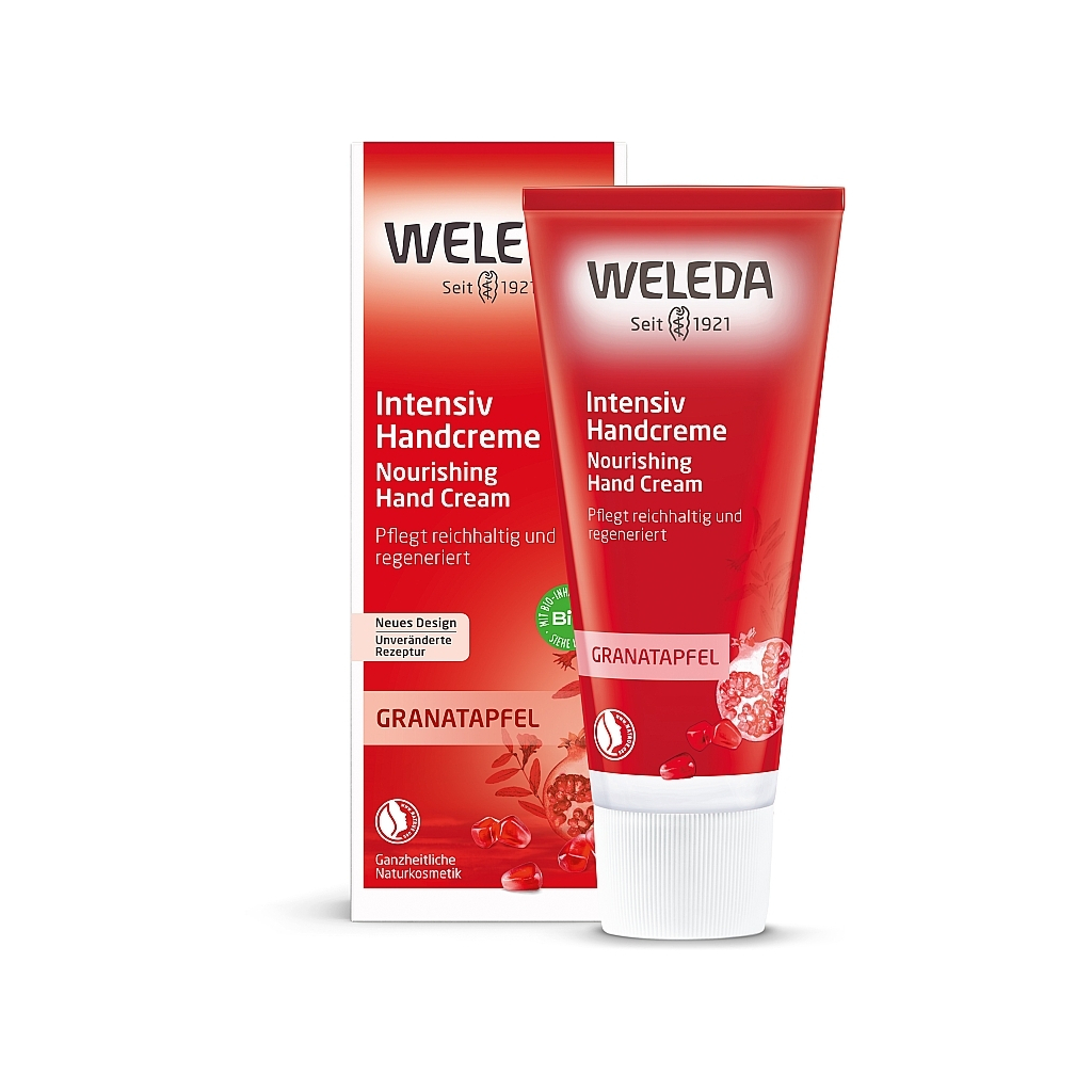 Крем для рук Weleda Pomegranate Інтенсивний догляд 50 мл (4001638088459)