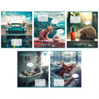 Notebook Yes Funny pets 48 sheets line (767126)