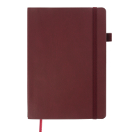 Notebook Buromax BRIEF A5 96 sheets dot, burgundy (BM.295304-13)