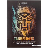 Білий картон Kite A4 Transformers 10 аркушів (TF24-254)