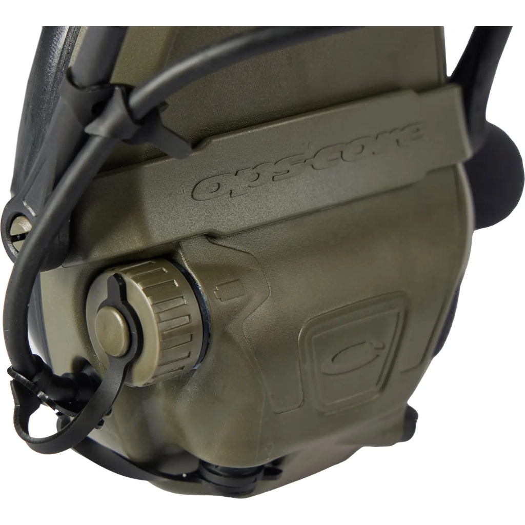 Навушники для стрільби Ops-Core AMP Communication Headset-Connectorized. NFMI. Верхній тримач. Ranger Green (N101153-02-0006)