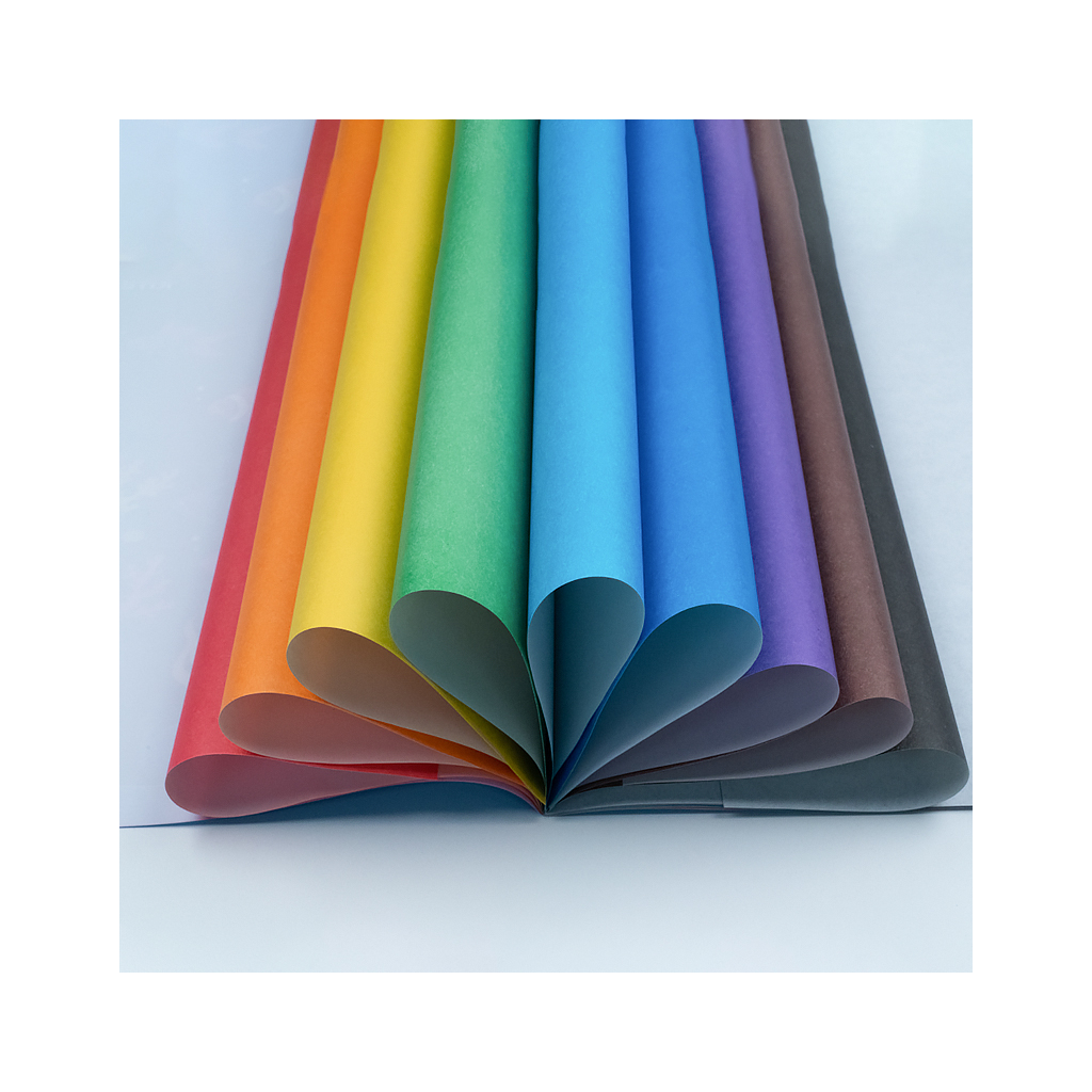 Кольоровий папір Kite А4 односторонній (18 аркушів/ 9 кольорів) в асортименті (K23-1250)