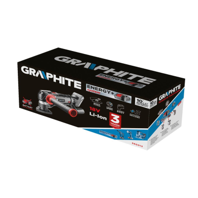 Реноватор Graphite Energy+ 18V, 5000-20000об/хв (без АКБ та ЗП) (58G013)