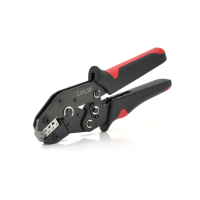 Clamp for terminals Voltronic SN-2549 for crimping terminals, 0.14-1.5mm2, Black-red (SN-2549)