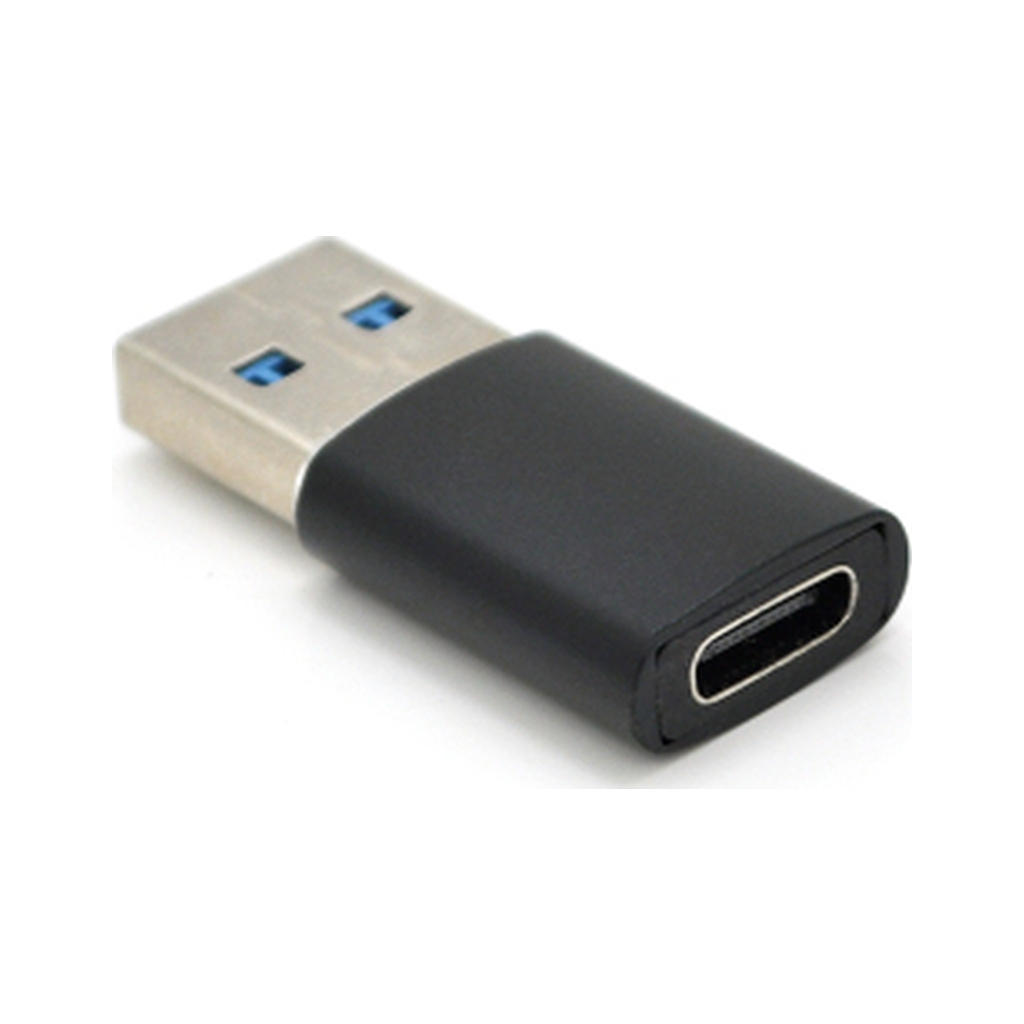 Перехідник USB 3.0 M to USB-C F black VEGGIEG (TC-106) Перехідник USB 3.0 M to USB-C F black VEGGIEG (TC-106)