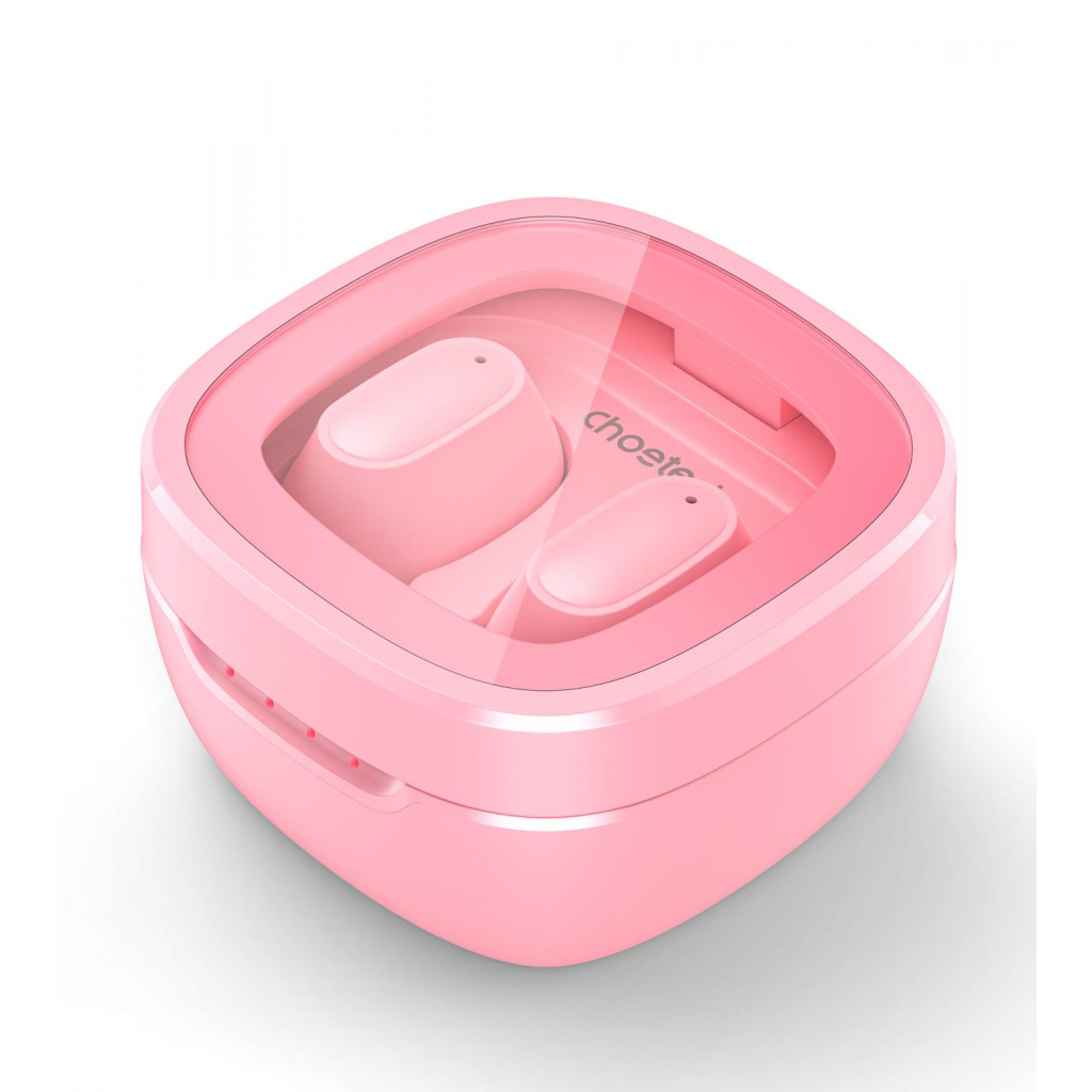 Навушники Choetech TWS Small Cube Pink (BH-T23-PK) Навушники Choetech TWS Small Cube Pink (BH-T23-PK)
