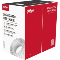 Network cable Dahua UTP 305m, cat.5e, CU, 4*2*0.5, PVC (DH-PFM920I-5EU-U)