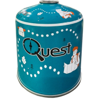 Газовий балон Quest 450 г різьбове з'єднання (набір 12 шт) (Q-G450_12)