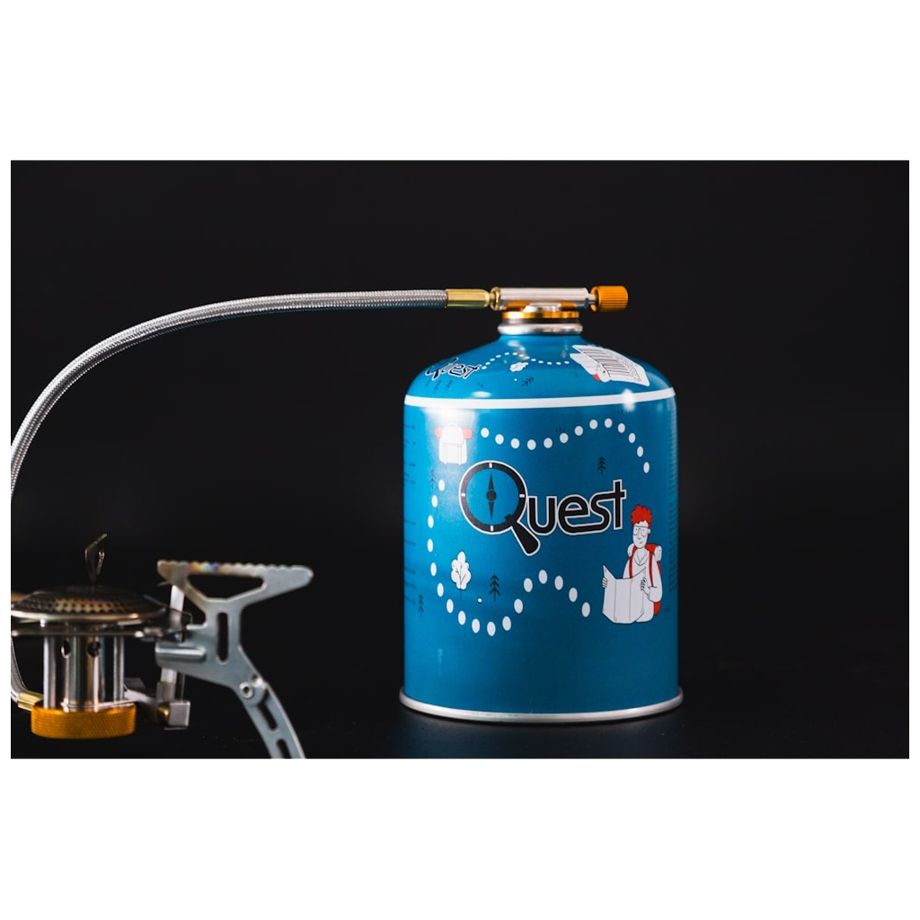 Газовий балон Quest 450 г різьбове з'єднання (набір 12 шт) (Q-G450_12)
